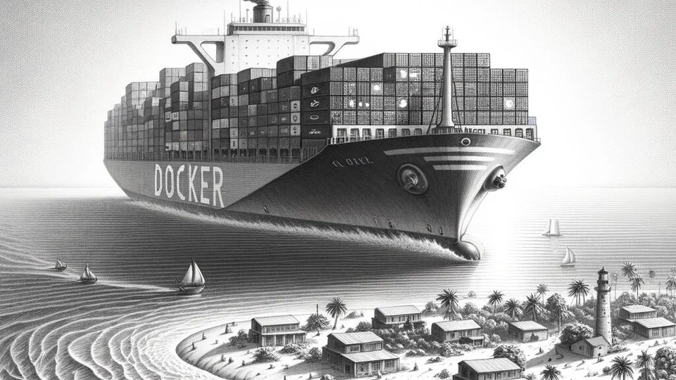 Ship "docker" images to remote isolated Islands in your Infrastructure