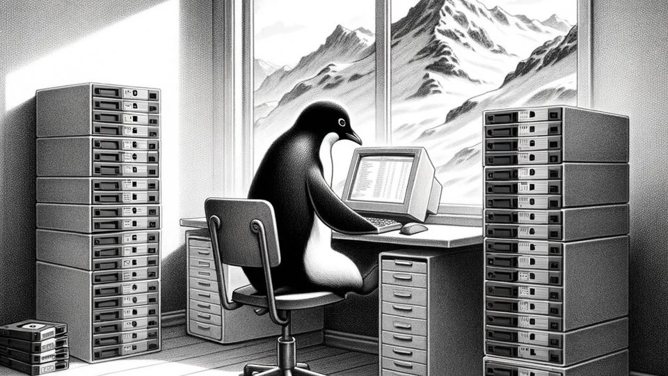 Setup your server with "Alpine Linux" in diskless mode